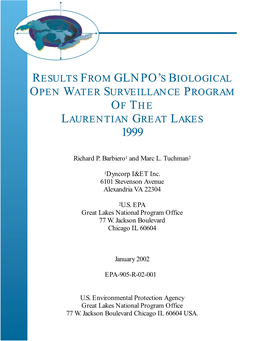 Results from Glnpo's Biological Open Water