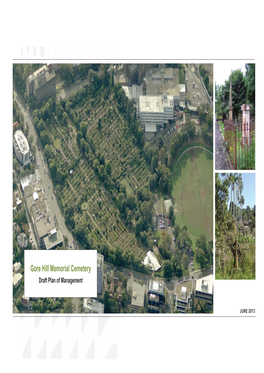 Gore Hill Memorial Cemetery – Draft Plan of Management