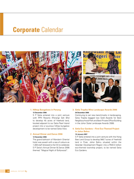 Corporate Calendar