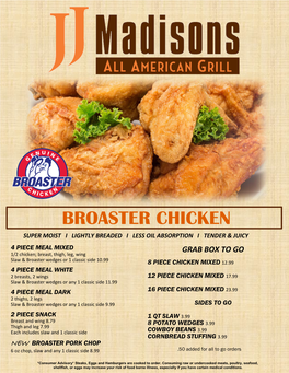 Broaster Chicken