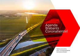 Agenda Brabants Coronaherstel