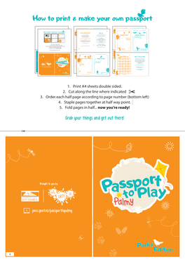 How to Print & Make Your Own Passport