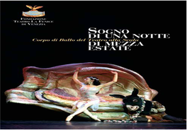 Sogno Di Una Notte Di Mezza Estate FONDAZIONE TEATRO LA FENICE DI VENEZIA