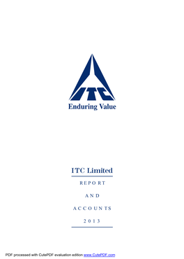 Report and Accounts 2013