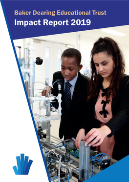 Impact Report 2019 “I Worked in Manufacturing Before Becoming an MP, and I Know How Important It Is to Have the Right Skills.”