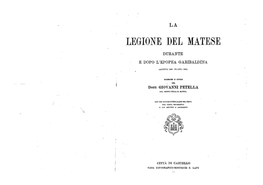 Legione Del Matese