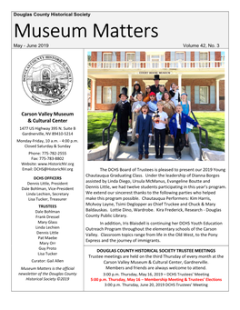 Museum Matters May 2019