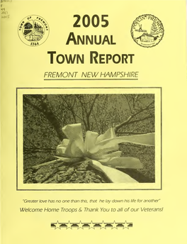 Annual Reports of the Selectmen, Treasurer, School Board and All