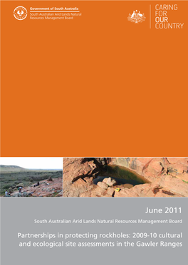 June 2011 South Australian Arid Lands Natural Resources Management Board