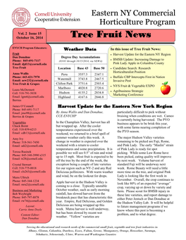 Tree Fruit News