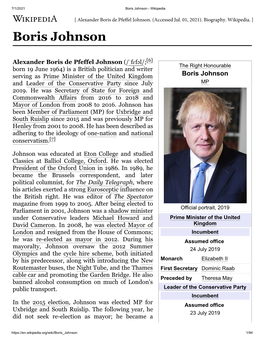 Boris Johnson - Wikipedia