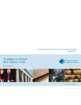 Strategies to Combat Illicit Tobacco Trade (2012)