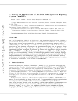 Arxiv:2007.02202V2 [Q-Bio.QM] 11 Mar 2021