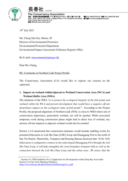 Northern Link Project Profile