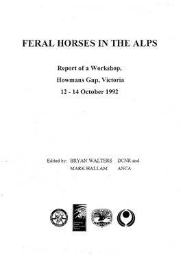 Feral Horses in the Alp's