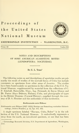 Proceedings of the United States National Museum