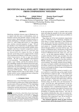 Identifying Raga Similarity Through Embeddings Learned from Compositions’ Notation