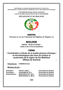 Contribution À L'étude De La Qualité Physico-Chimique Et Mic.Pdf