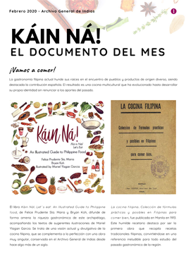 Káin Ná! El Documento Del Mes