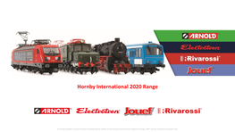 Hornby International 2020 Range