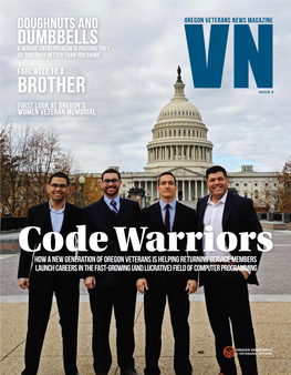 Oregon Veterans News Magazine Dumbbells a Marine Entrepreneur Is Proving They Go Together Better Than You Think Farewell to A