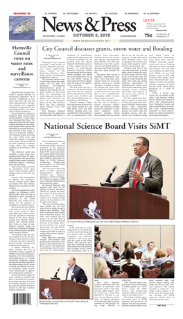 National Science Board Visits Simt