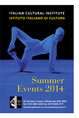 Summer Events 2014