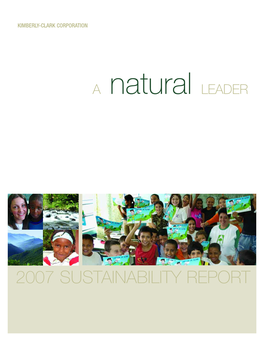 2007 SUSTAINABILITY REPORT Table of Contents