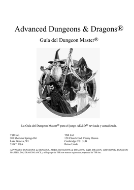 Advanced Dungeons & Dragons