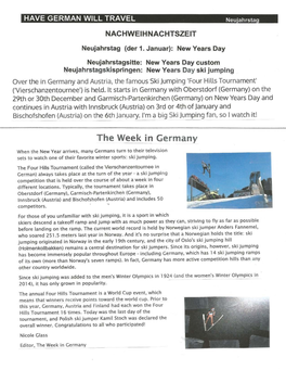 The Week in Germany