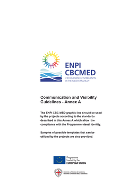 Communication and Visibility Guidelines - Annex A