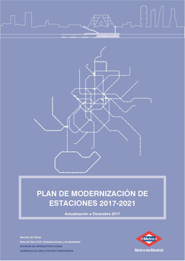 Plan De Modernización De Estaciones