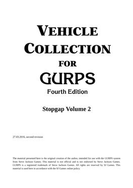 Stopgap Volume 2