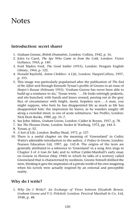 Introduction: Secret Sharer Why Do I Write?