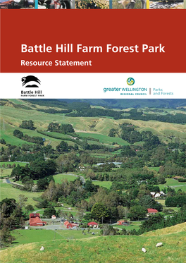 Battle Hill Farm Forest Park Resource Statement