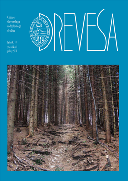 Časopis Slovenskega Rodoslovnega Društva Letnik 18 Številka 1 Julij 2011