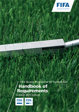 Handbook of Requirements October 2015 Edition