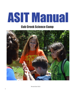 ASIT Manual Cub Creek Science Camp