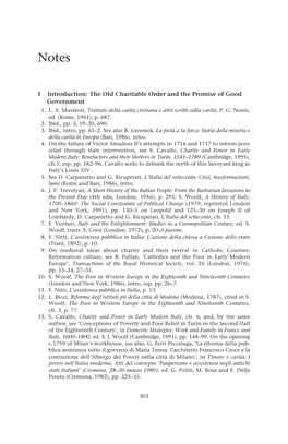 I Introduction: the Old Charitable Order and the Promise of Good Government 1