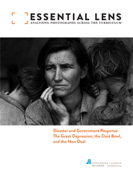 Disaster and Government Response: the Great Depression, the Dust