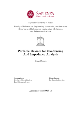 Portable Devices for Bio-Sensing and Impedance Analysis