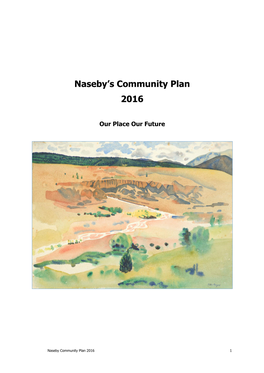 Naseby's Community Plan 2016