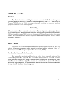 Chapter 1: Isocyanates Profile: Auto Refinishing Industry