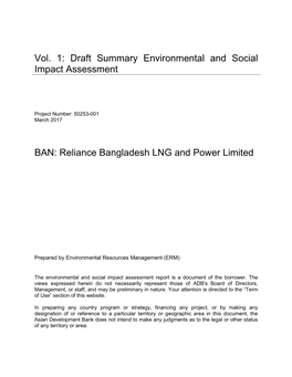 Reliance Bangladesh LNG and Power Limited