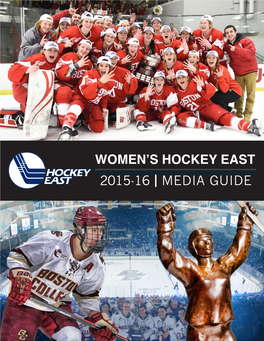 Women's Hockey East | 2015-16 Media Guide