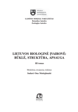 Lietuvos Biologinė Įvairovė