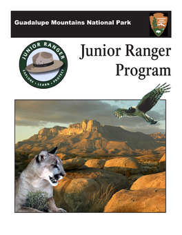 Guadalupe Mountains National Park Junior Ranger Program