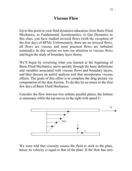 Viscous Flow