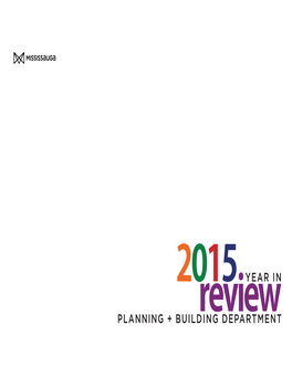 Planning + Building Department Year In