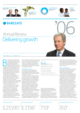 2006 Barclays PLC Annual Review